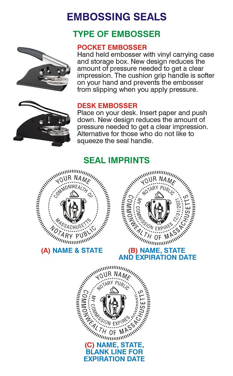 Notary Embossing Seals South Carolina