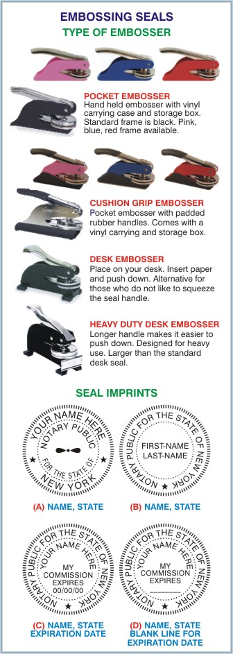 NY Embossing Seal